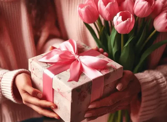 Box With Bottle