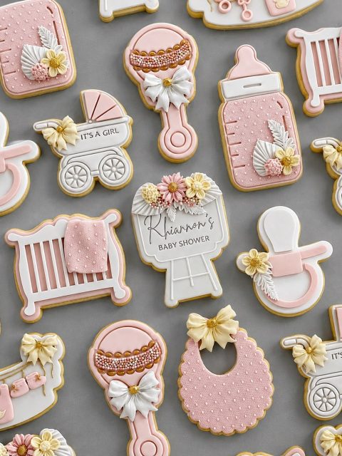 Luxe Babyshower Koekjes – It’s a Girl