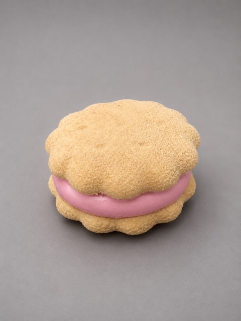 Luxe Bloem Biscuit Entremet – Framboos
