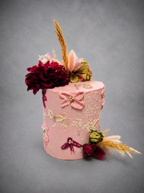 Luxe Floral Celebration Taart