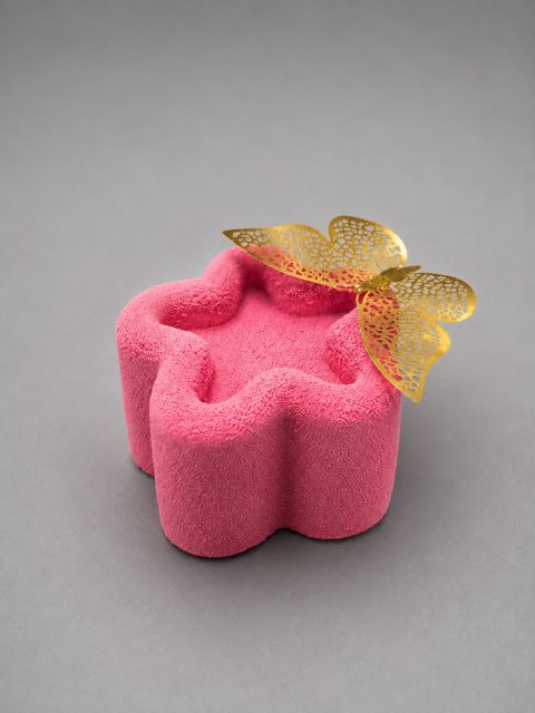 Luxe Pink Flower Entremet