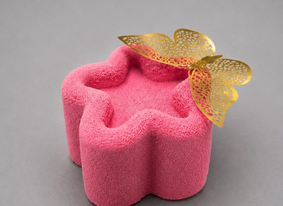 Luxe Pink Flower Entremet