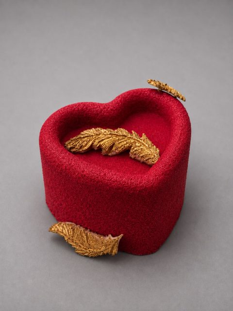 Luxe Red Velvet Harttaart