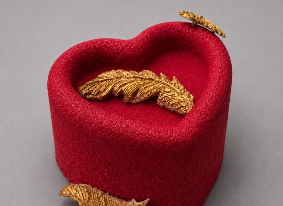 Luxe Red Velvet Harttaart
