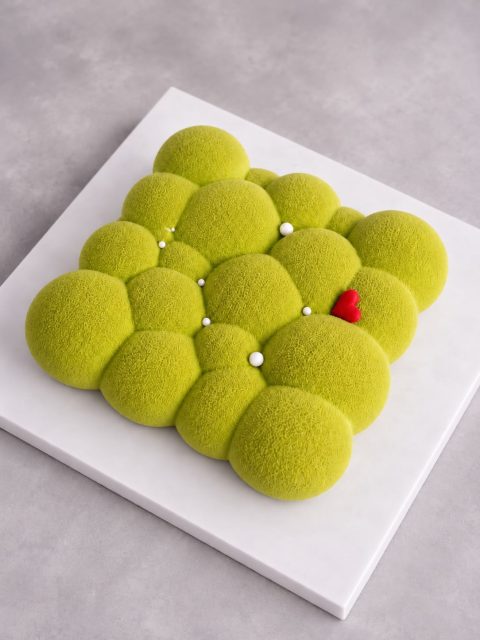 Pistache Framboos Mousse Taart