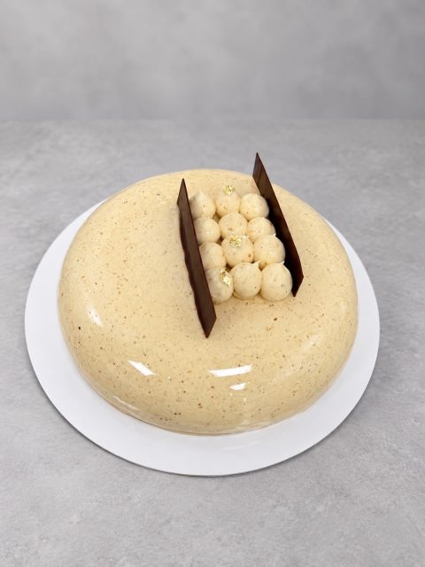Vanille Chocolade Entremet Taart