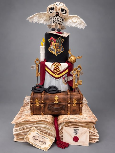 Harry Potter Hogwarts Luxe Thema Taart
